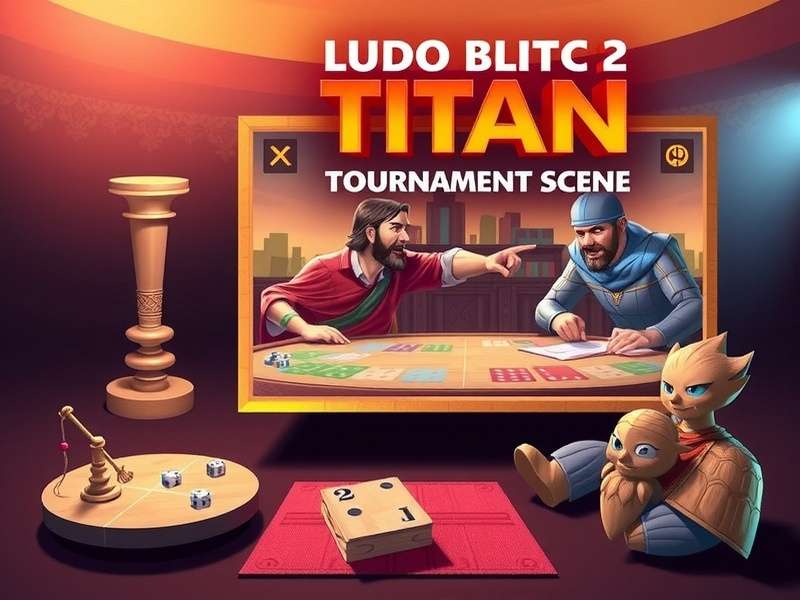 Ludo Blitz Titan Tournament Scene
